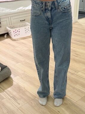 Levi super low jeans